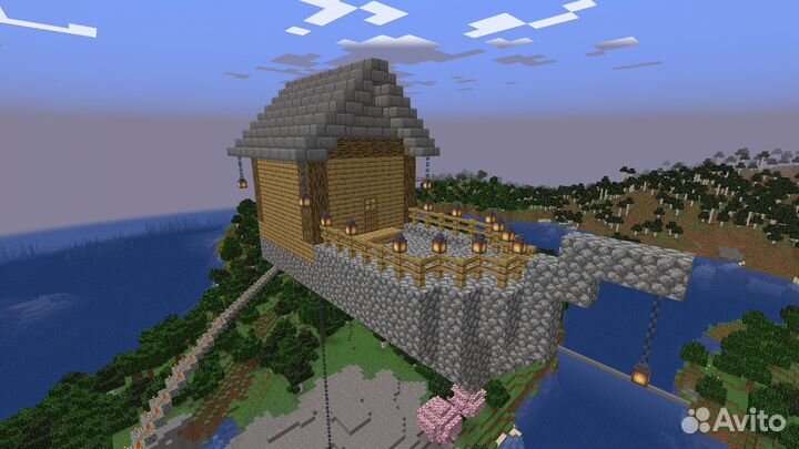 Дома, корабли, маяки в Tlauncher