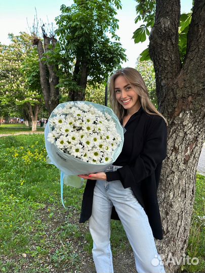 Букеты из хризантемы Orange