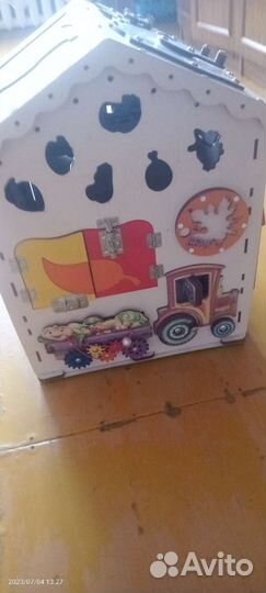 Игровой домик развивающий, дети редко играют