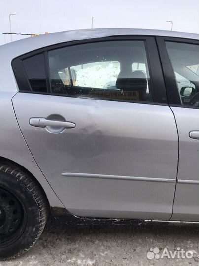 Задняя правая дверь мазда 3 седан