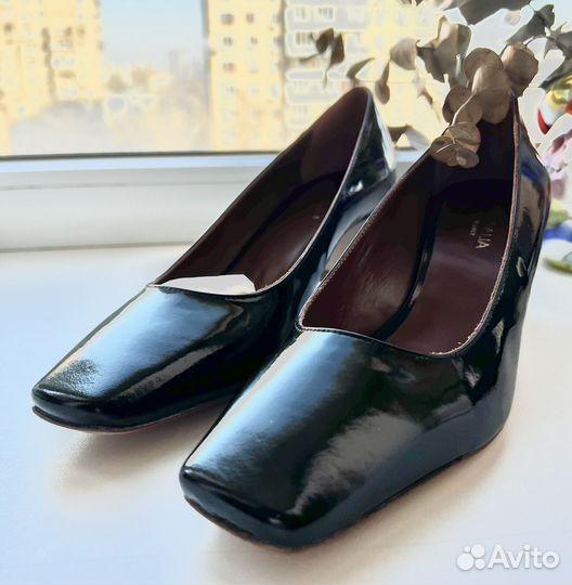 Туфли италия 39 кожа новые
