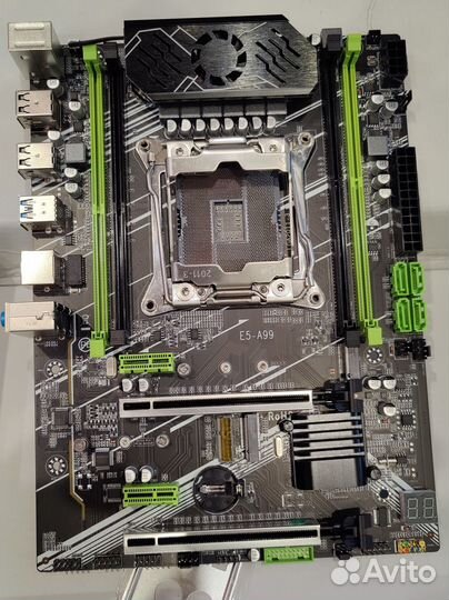 Комплект X99 intel 2670v3 12 ядер 3.1Ггц 16Гб DDR4