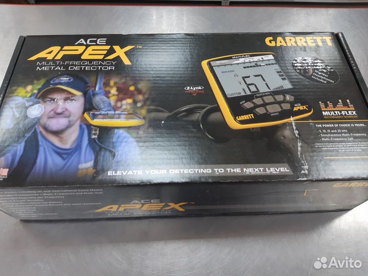 Металлоискатель Garrett ACE Apex 8.5х11,MS-3