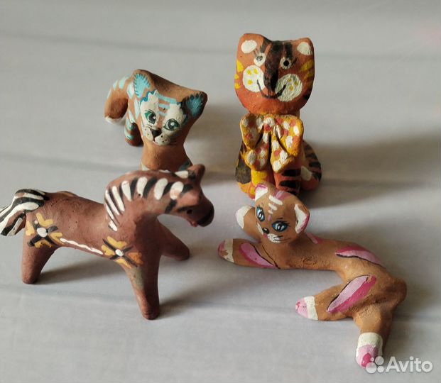 Фигурки из глины