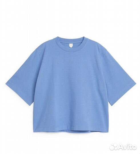 Arket укороченная футболка р. S, M