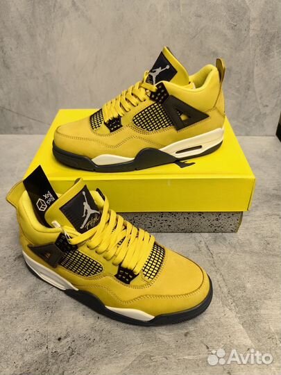 Кроссовки Nike Air Jordan 4 Retro Lightning 36-46
