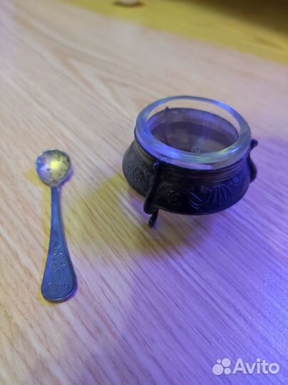 Солонка мельхиор СССР