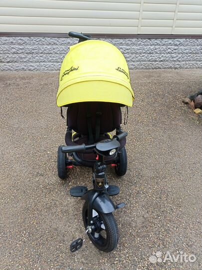 Детский трехколесный велосипед бу