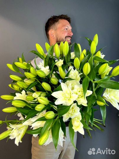 Букет лилий Лилии