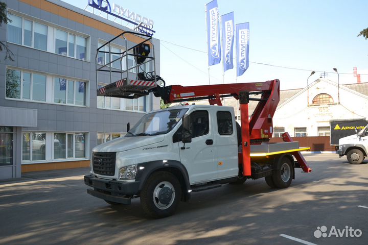 Автогидроподъемник 18м Palfinger P180T Газон Next