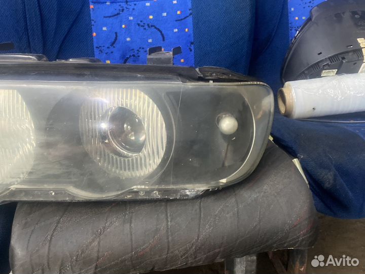Фара левая bmw x5 е53 ксенон дорест
