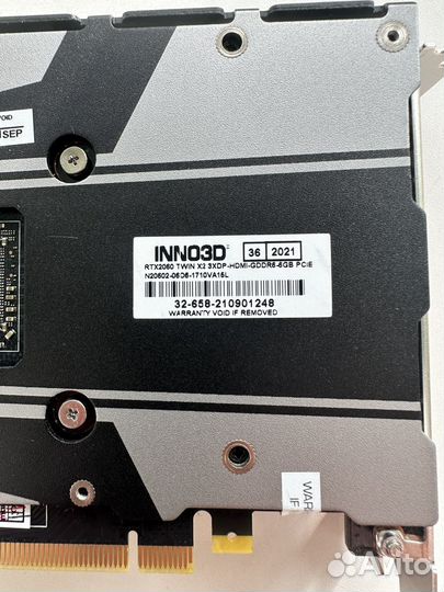 Видеокарта geforce RTX 2060