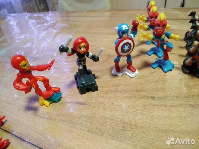 Игрушки marvel из киндера