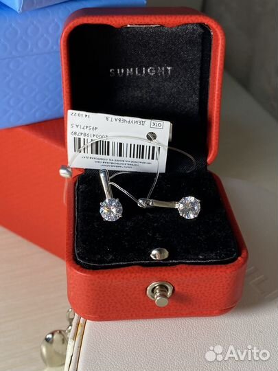 Серебряные серьги