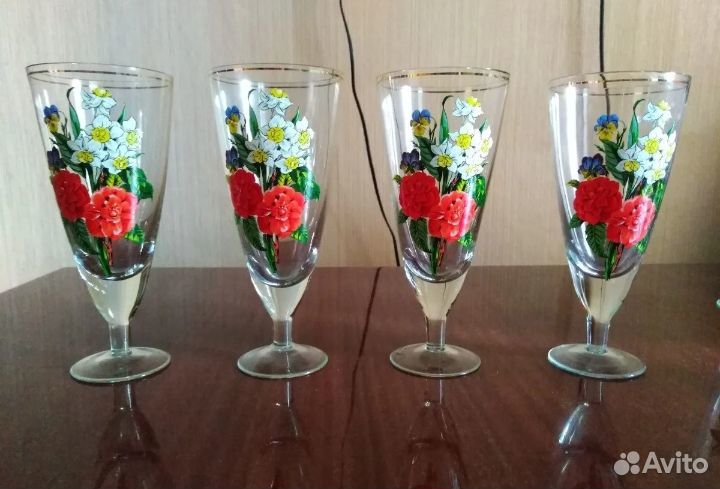 Фужеры графин гхз новые