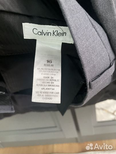Школьный костюм Calvin Klein. Оригинал