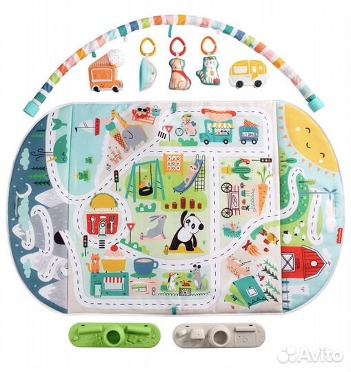 Развивающий коврик Mattel Fisher Price большой