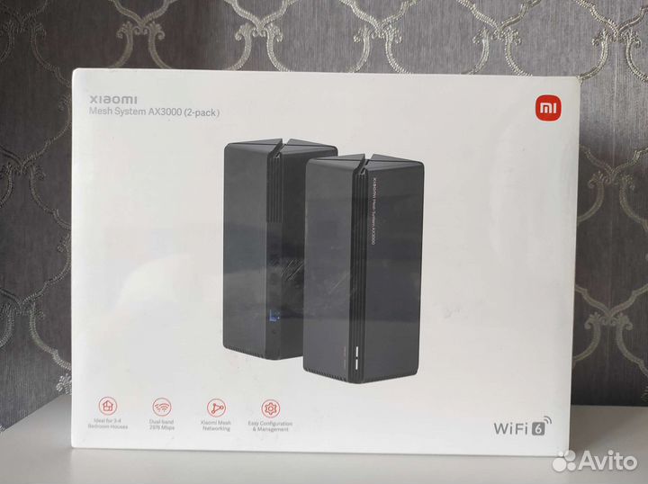 Роутер Xiaomi Mi Mesh System AX3000 2pack ra82