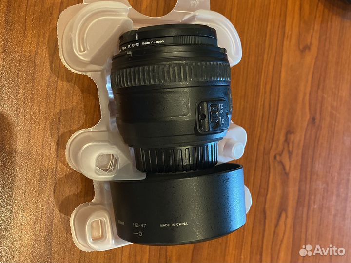 Объектив nikon nikkor af-s 50 mm f/1.4g