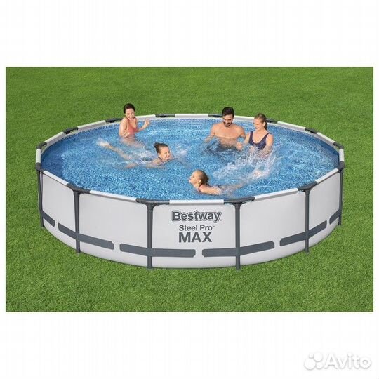 Бассейн каркасный Bestway Steel Pro MAX, 427х84 см
