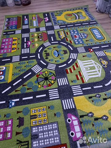 Ковер детский новый
