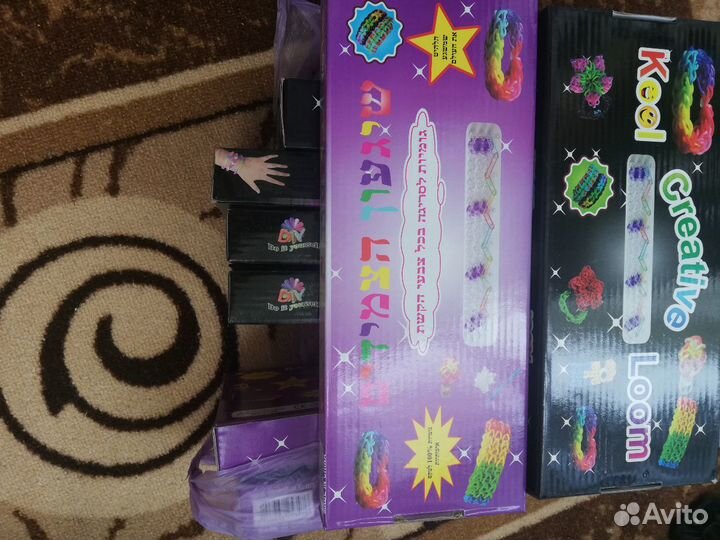 Резиночки для плетения, набор