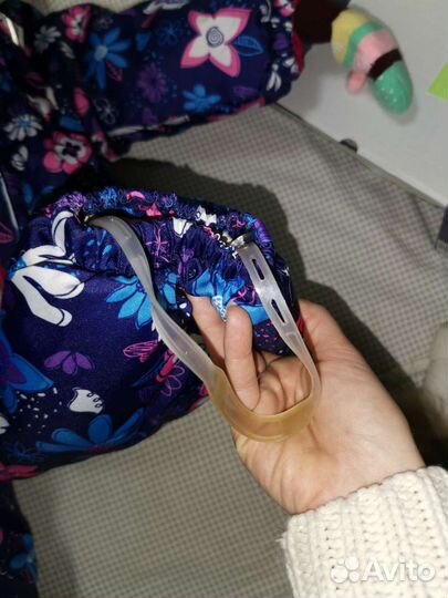 Зимний комбинезон для девочки 86 92