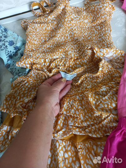 Вещи пакетом для девочки 128-140