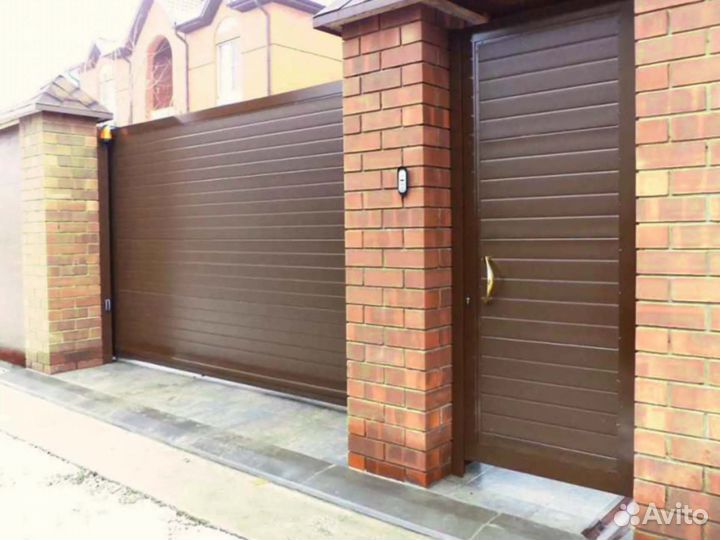 Откатные ворота 