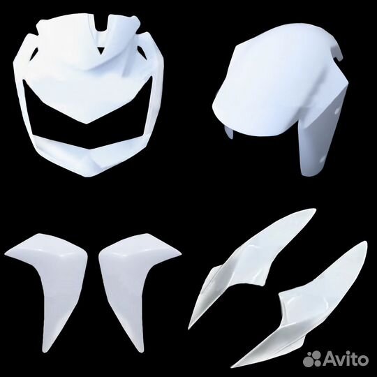 Kawasaki Z750 2007-2013 мотопластик, обвес мото