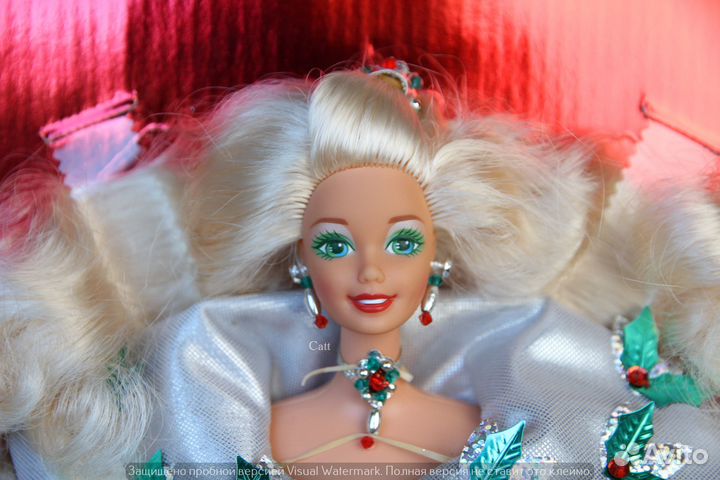 Куколка Барби/Barbie Happy Holidays 1995 года