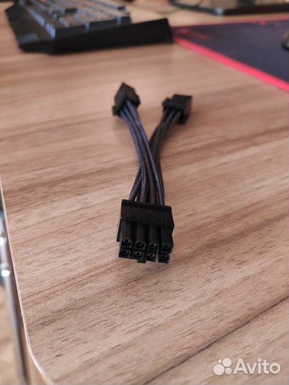 Кабель-переходник для видеокарты 6pin x 2 на 8pin