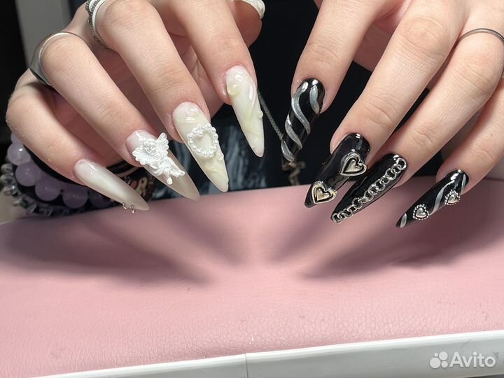 Маникюр, педикюр, наращивание ногтей