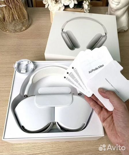 Airpods Max Silver Premium 1:1
