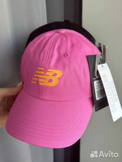 Кепка New Balance новая оригинал розовая и черная