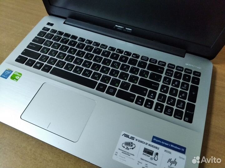 Игровой ноутбук Asus / бу / i7 / 12gb / ssd