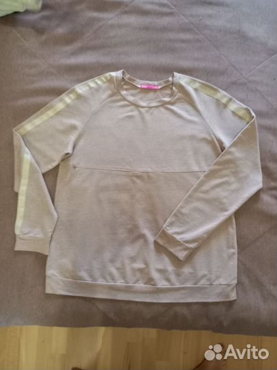 Трикотажный спортивный костюм для беременных