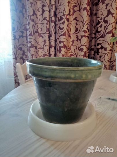 Цветочный горшок Керамика