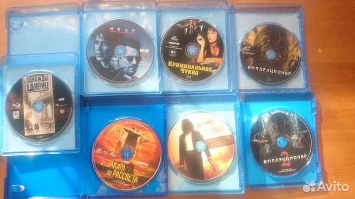 Blu-ray блюрей Схватка Чтиво От заката до рассвета