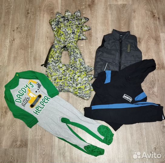 Вещи пакетом на мальчика 104 размер