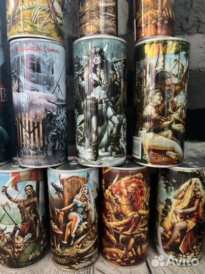 Коллекционная пивная банка юбилейная Жигули Fax