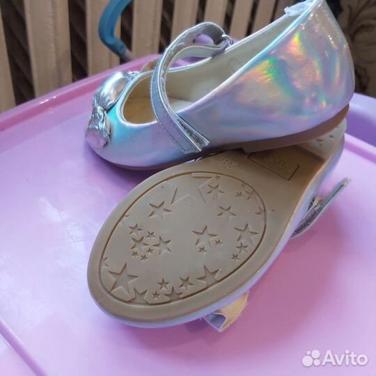 Туфли для девочки 28 futurino праздничные
