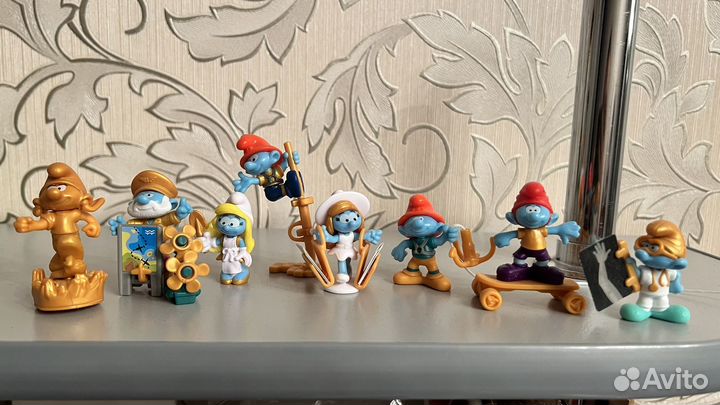 Kinder surprise Смурфики коллекция