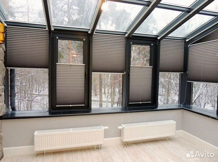 Рулонные шторы плиссе