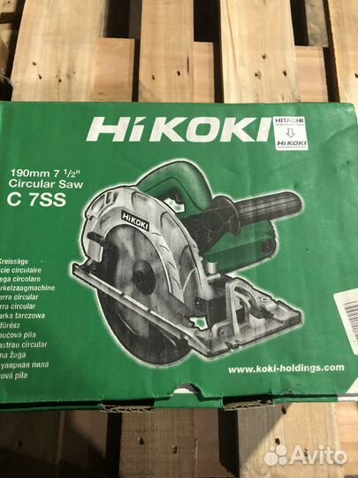 Дисковая пила hikoki C7SS (C7ssnsz) 190мм