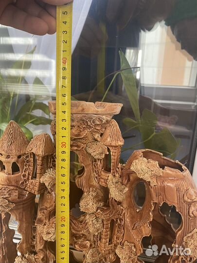 Грот замок для аквариума