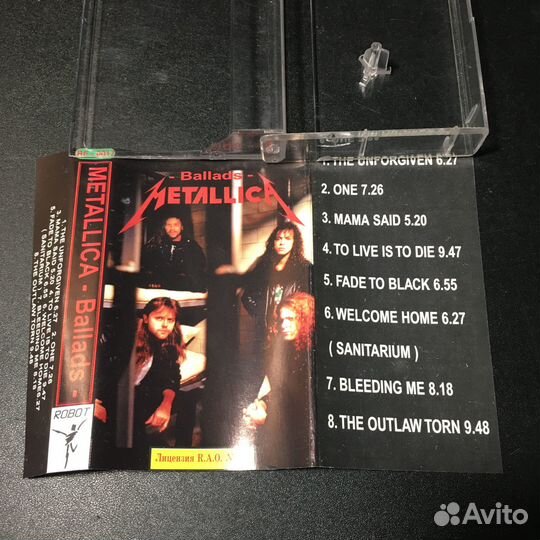 Metallica - Ballads, Robot, Ultra ferro tape 60
