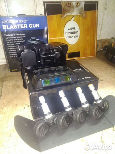 Датчики давления в шинах с монитором