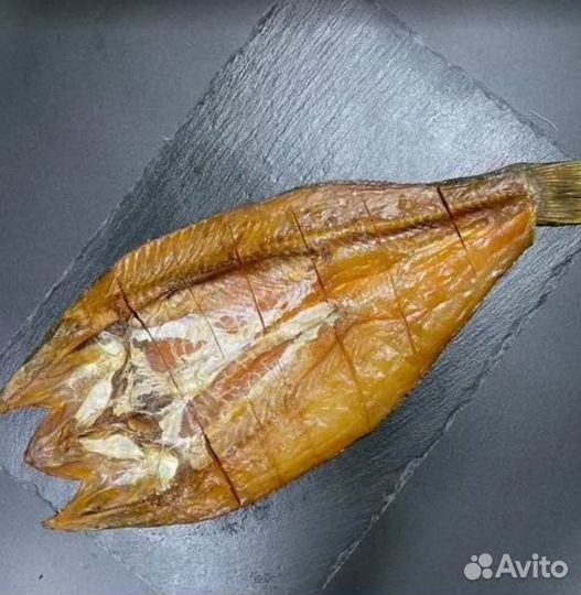 Судак вялено-копченый бабочка