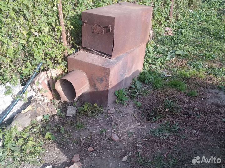 Две штуки. Печь для теплицы